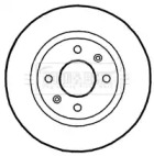 Тормозной диск (BORG & BECK: BBD4701)