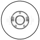Тормозной диск (BORG & BECK: BBD4702)