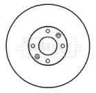 Тормозной диск (BORG & BECK: BBD4717)