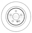 Тормозной диск (BORG & BECK: BBD4723)