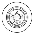 Тормозной диск (BORG & BECK: BBD4730)