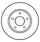 Тормозной диск (BORG & BECK: BBD4752)