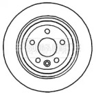 Тормозной диск (BORG & BECK: BBD4767)