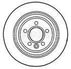 Тормозной диск (BORG & BECK: BBD4785)