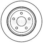Тормозной диск (BORG & BECK: BBD4792)