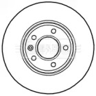 Тормозной диск (BORG & BECK: BBD4797)