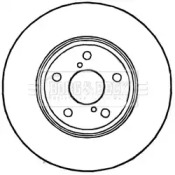 Тормозной диск (BORG & BECK: BBD4809)