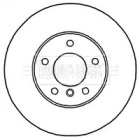 Тормозной диск (BORG & BECK: BBD4810)