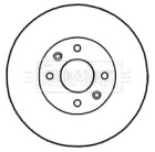 Тормозной диск (BORG & BECK: BBD4818)