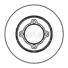 Тормозной диск (BORG & BECK: BBD4823)