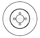 Тормозной диск (BORG & BECK: BBD4833)
