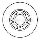 Тормозной диск (BORG & BECK: BBD4839)