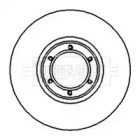 Тормозной диск (BORG & BECK: BBD4842)