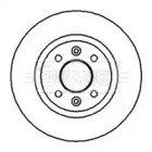 Тормозной диск (BORG & BECK: BBD4846)