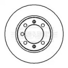 Тормозной диск (BORG & BECK: BBD4851)