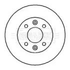 Тормозной диск (BORG & BECK: BBD4877)