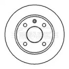 Тормозной диск (BORG & BECK: BBD4886)