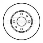 Тормозной диск (BORG & BECK: BBD4915)