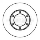 Тормозной диск (BORG & BECK: BBD4916)