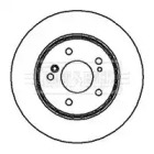 Тормозной диск (BORG & BECK: BBD4918)