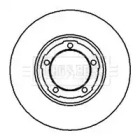 Тормозной диск (BORG & BECK: BBD4936)