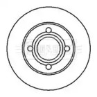 Тормозной диск (BORG & BECK: BBD4943)