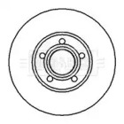 Тормозной диск (BORG & BECK: BBD4948)
