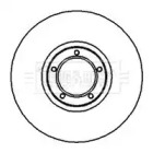 Тормозной диск (BORG & BECK: BBD4969)