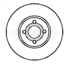 Тормозной диск (BORG & BECK: BBD4973)