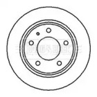 Тормозной диск (BORG & BECK: BBD4996)