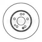 Тормозной диск (BORG & BECK: BBD5002)