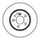 Тормозной диск (BORG & BECK: BBD5003)