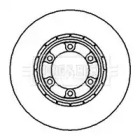 Тормозной диск (BORG & BECK: BBD5006)