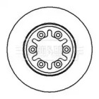 Тормозной диск (BORG & BECK: BBD5010)