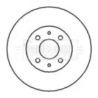Тормозной диск (BORG & BECK: BBD5018)