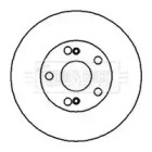 Тормозной диск (BORG & BECK: BBD5019)