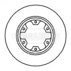 Тормозной диск (BORG & BECK: BBD5046)