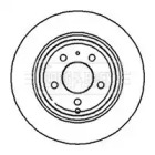 Тормозной диск (BORG & BECK: BBD5062)