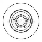 Тормозной диск (BORG & BECK: BBD5072)