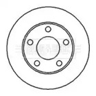Тормозной диск (BORG & BECK: BBD5074)