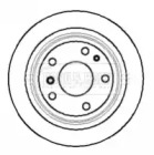 Тормозной диск (BORG & BECK: BBD5075)