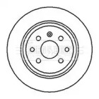 Тормозной диск (BORG & BECK: BBD5083)