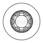 Тормозной диск (BORG & BECK: BBD5098)