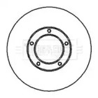 Тормозной диск (BORG & BECK: BBD5105)