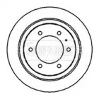 Тормозной диск (BORG & BECK: BBD5115)