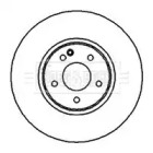 Тормозной диск (BORG & BECK: BBD5122)