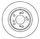Тормозной диск (BORG & BECK: BBD5129)