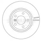 Тормозной диск (BORG & BECK: BBD5135)