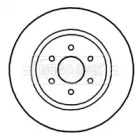 Тормозной диск (BORG & BECK: BBD5145)