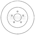 Тормозной диск (BORG & BECK: BBD5146)